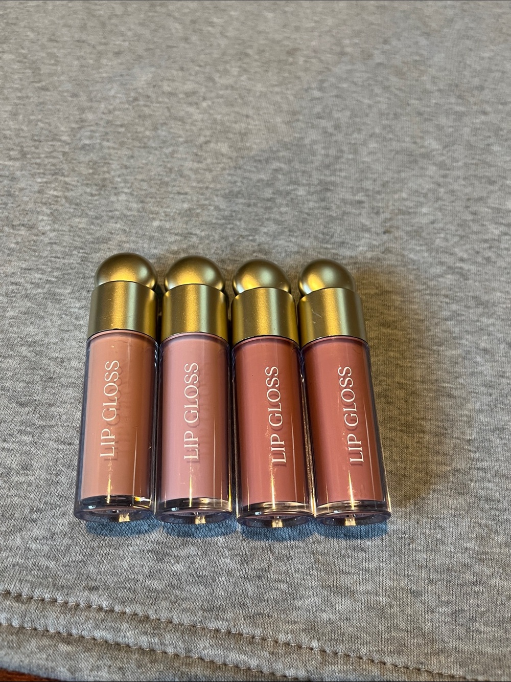 Marshalls Neutral Pink Lip Gloss Set - 4 Shades